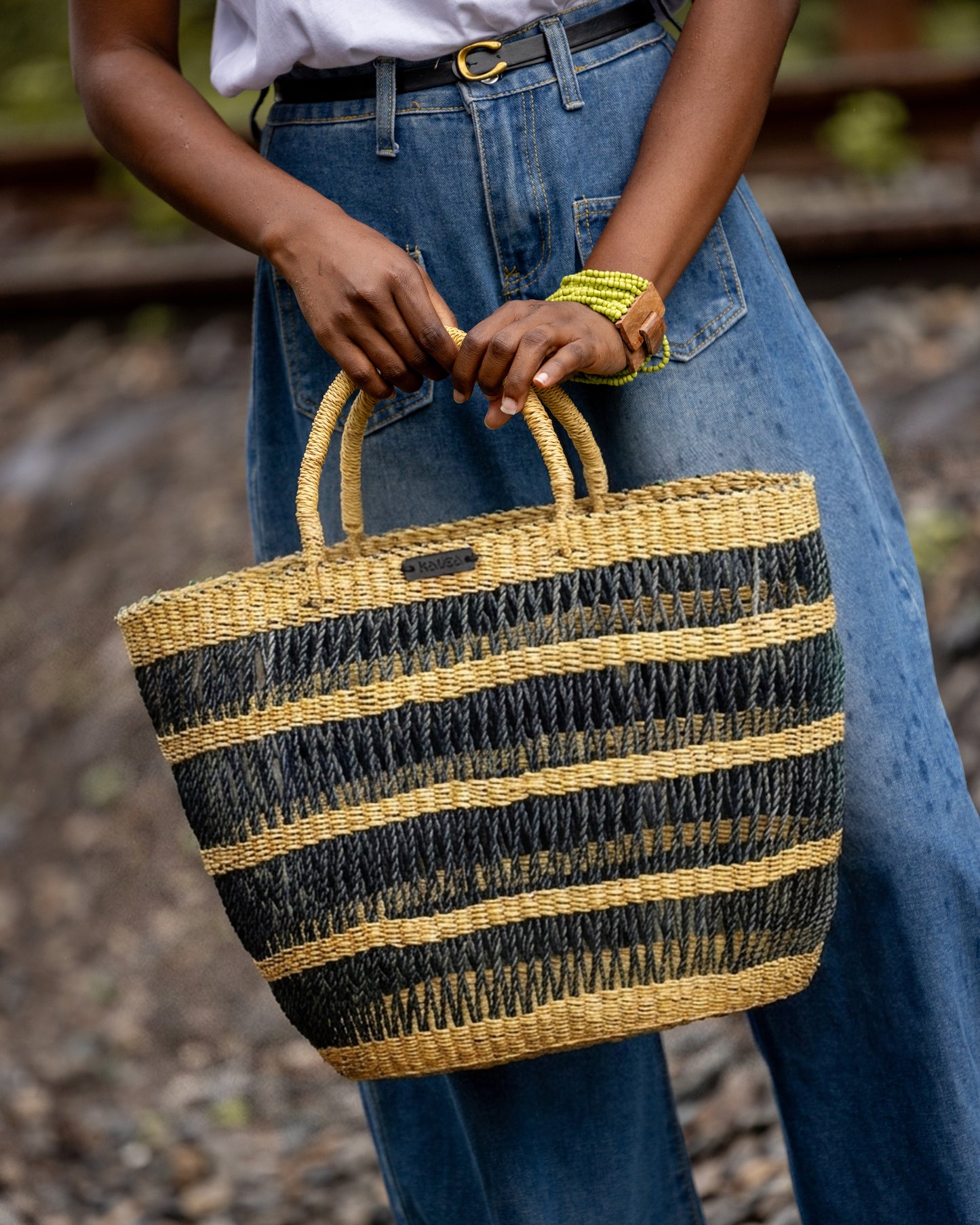 Midnight Weave Bag