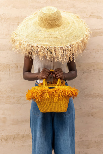 Sunset Fringe Bag