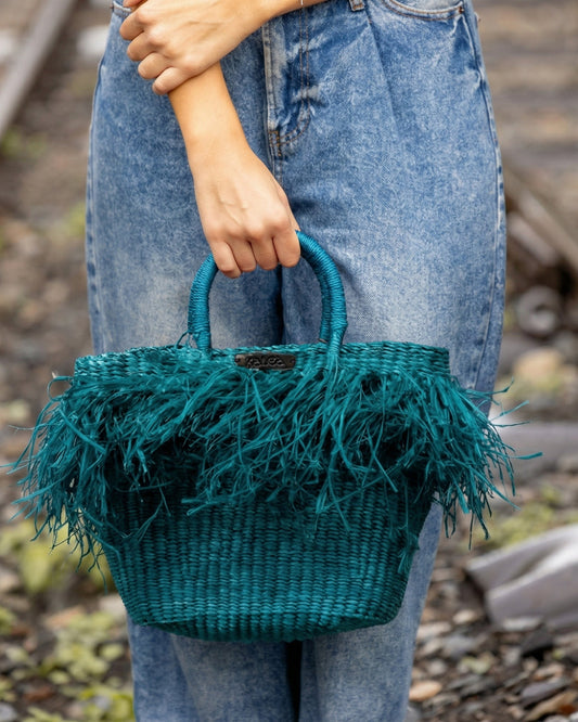 Electric Fringe Bag